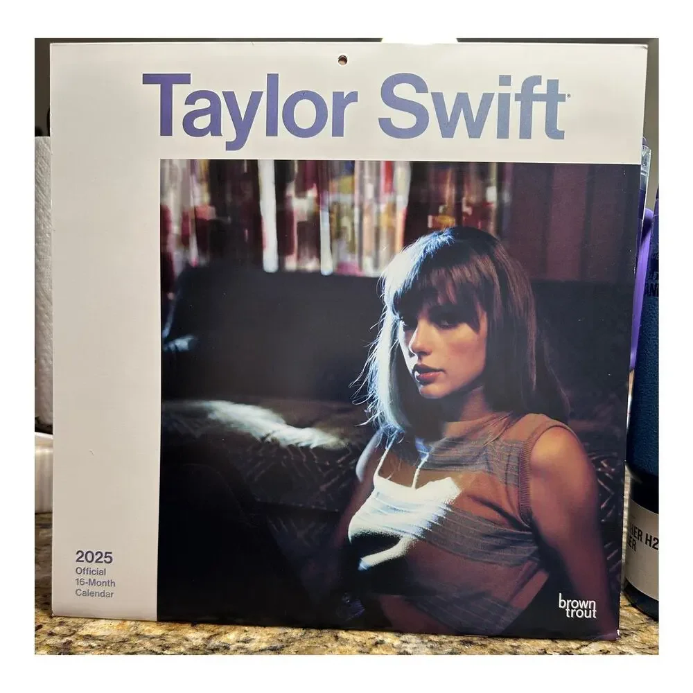 Taylor Swift 2025 Official 16-Month Wall Calendar COLLECTIBLE! SEALED; MIDNIGHTS